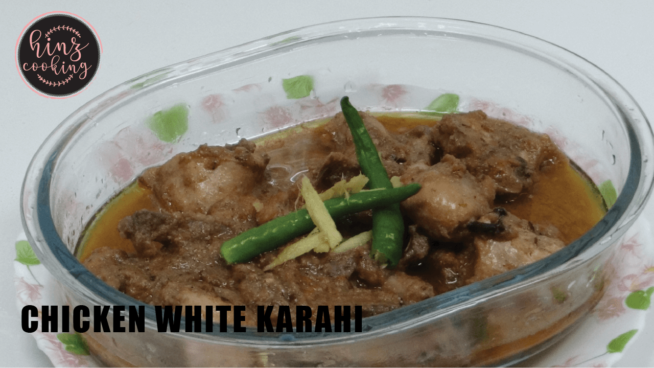 chicken white karahi recipe