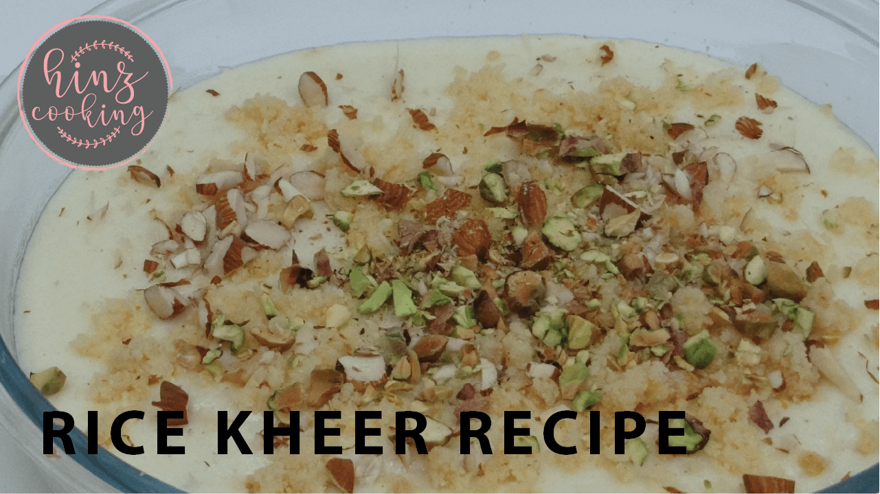 rice kheer recipe