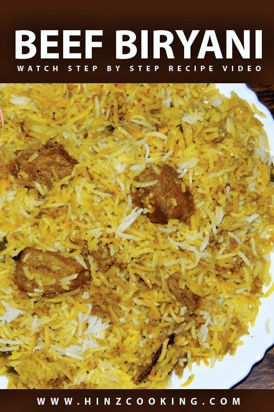 Beef Biryani