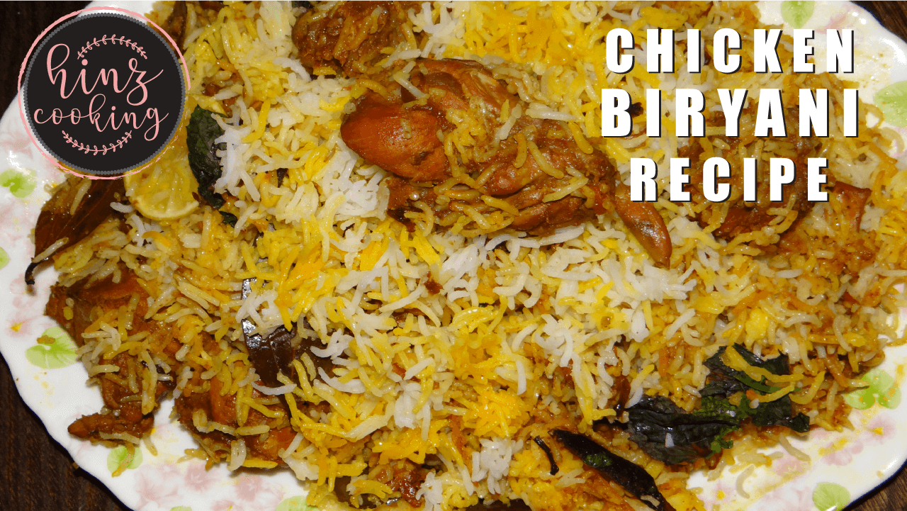 Pakistani chicken biryani recipe