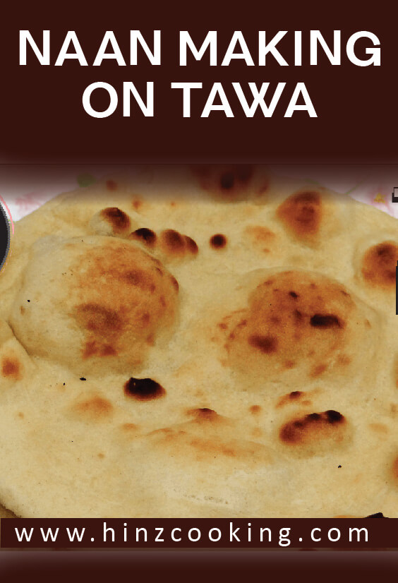 how to make naan on tawa - naan without tandoor