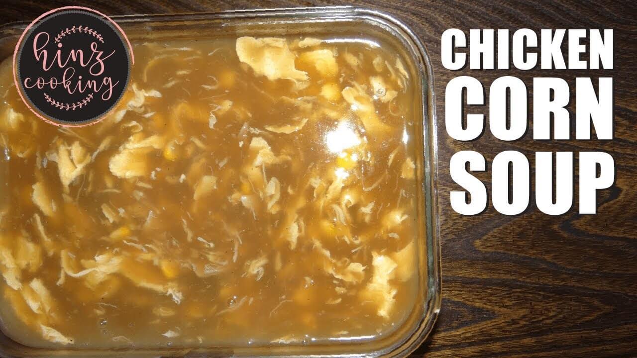 chicken corn soup recipe