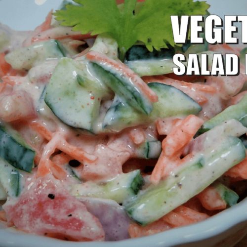 healthy vegetable salad recipe
