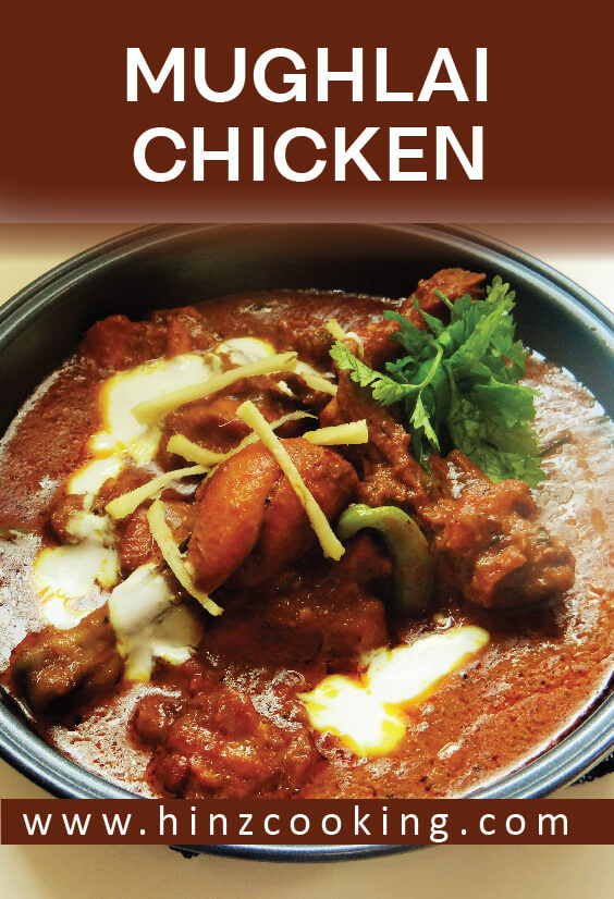 mughlai chicken recipe - Indian curry recipe - Mughlai Chicken Gravy