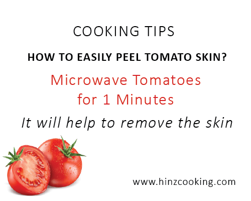 how to peel tomato