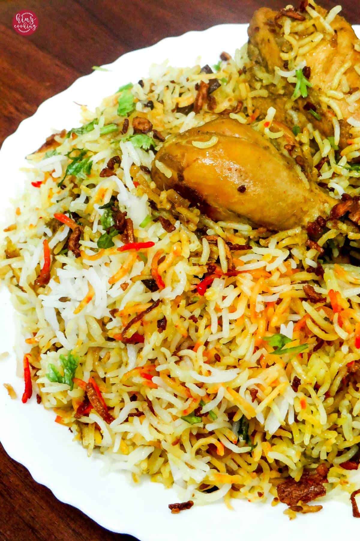 Hyderabadi Chicken Dum Biryani Recipe Hinz Cooking