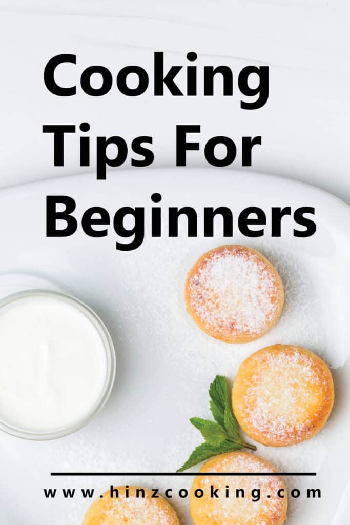 Learn to bake & cook: Tips for beginners