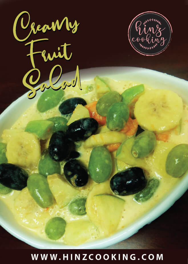 cream fruit salad recipe