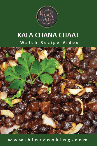 kala chana chaat recipe - veg recipes - Indian Recipes