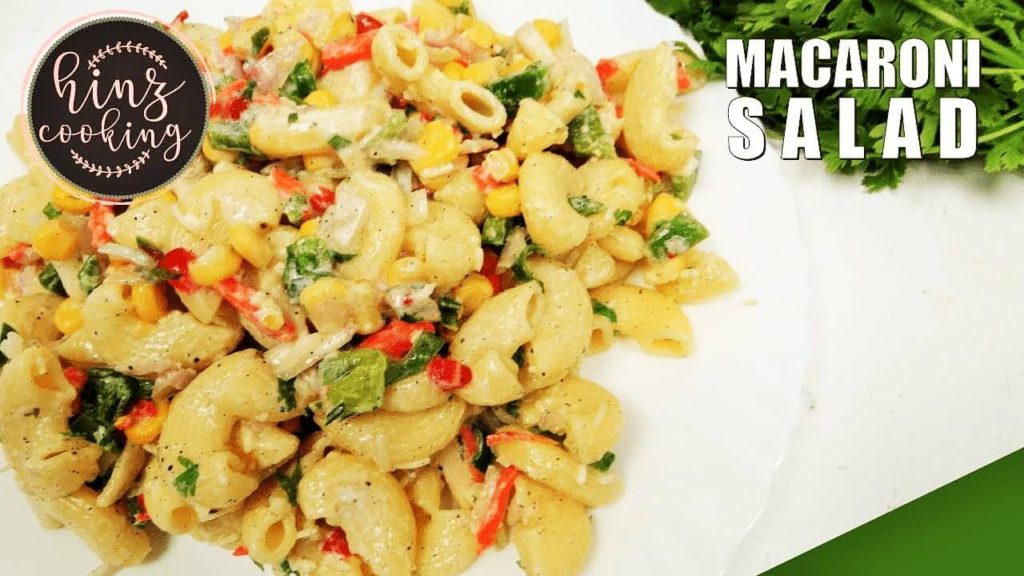 Spicy Macaroni Salad (Without Mayo)