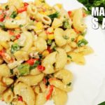 veg macaroni salad recipe indian style