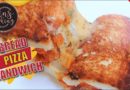 Bread Pizza Sandwich Recipe - How to Make Pizza Sandwich on Tawa
