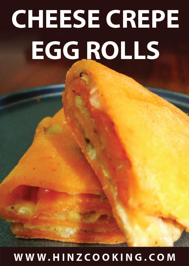 Easy egg roll recipe - Crepe egg rolls - snacks recipe