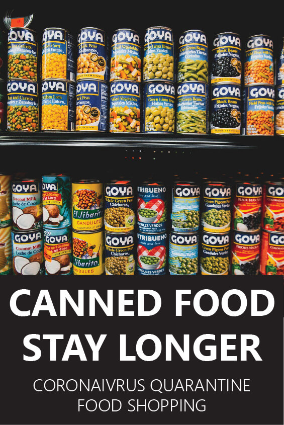 Canned deals food list