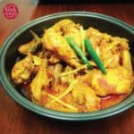 ginger chicken curry