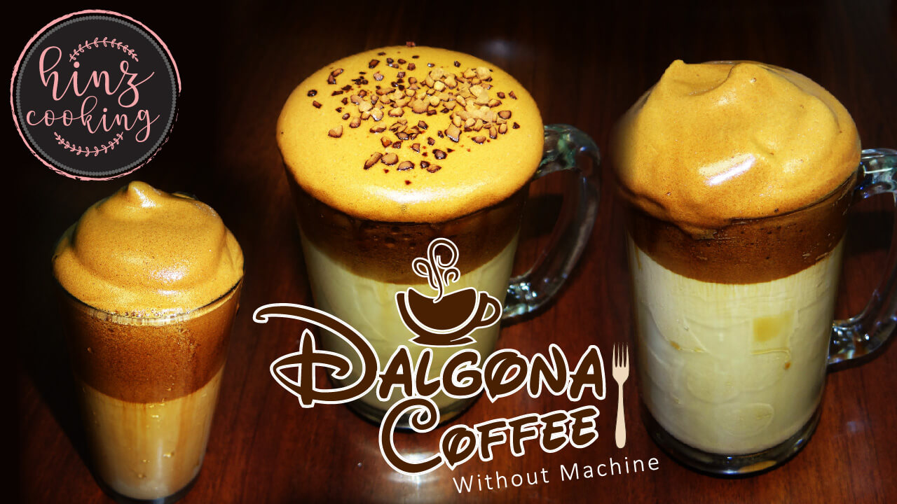 Dalgona Coffee Recipe - How To Make Dalgona Coffee (Video)