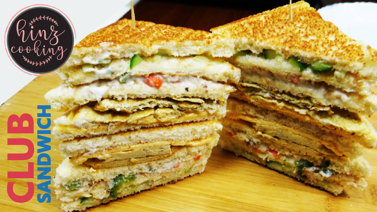 club sandwich - how to make a club sandwich - chicken club sandwich recipe