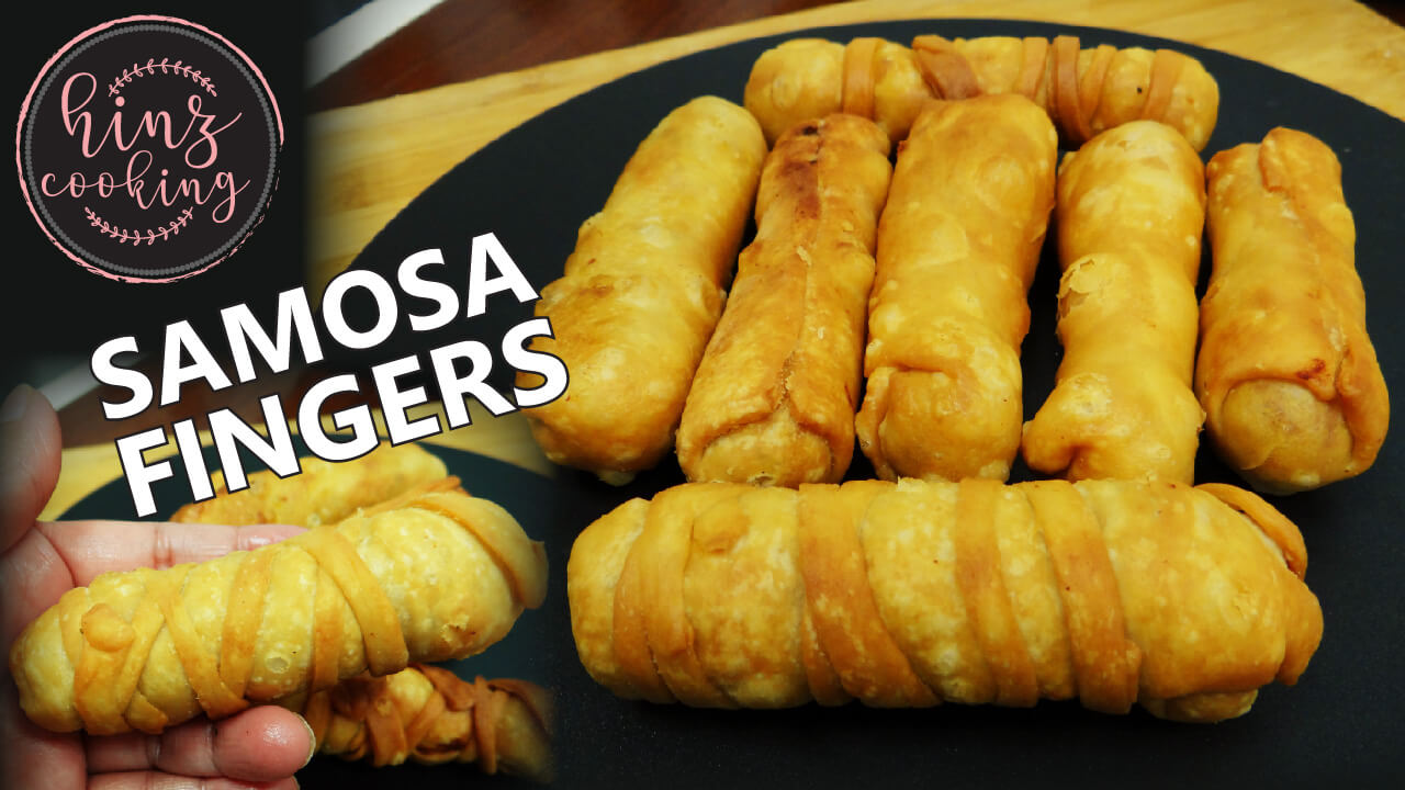 Indian Samosa Recipe - Potato Finger Samosa - New Snacks Idea (Video)