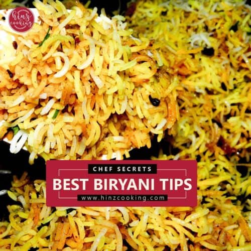 best biryani tips and tricks