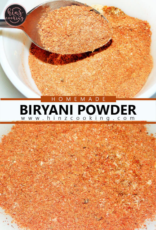 biryani masala powder recipe