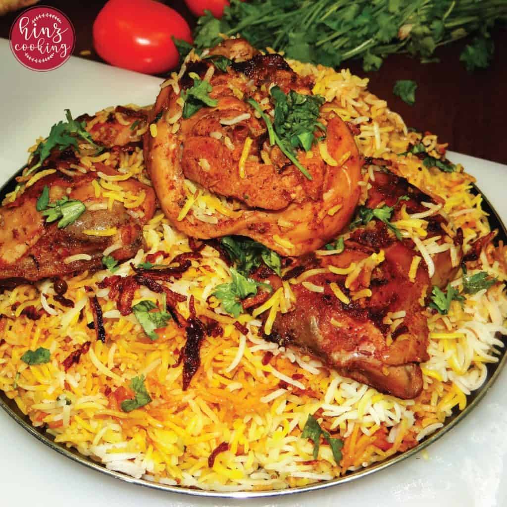 chicken tikka biryani