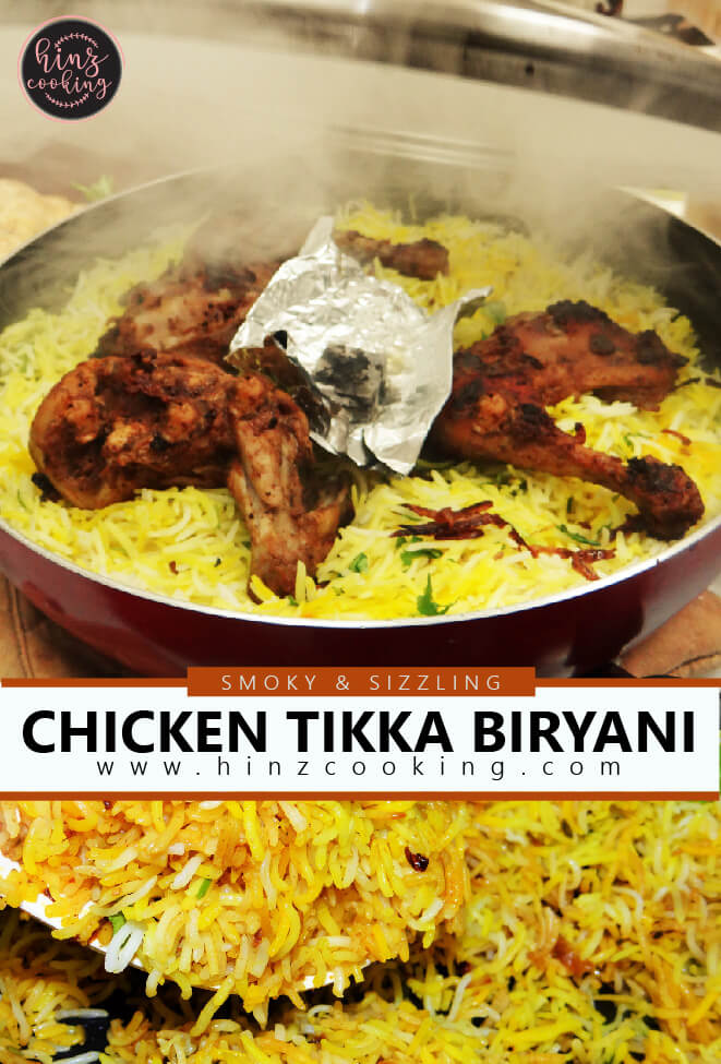 Chicken Tikka Biryani (Pakistani Style) - Hinz Cooking