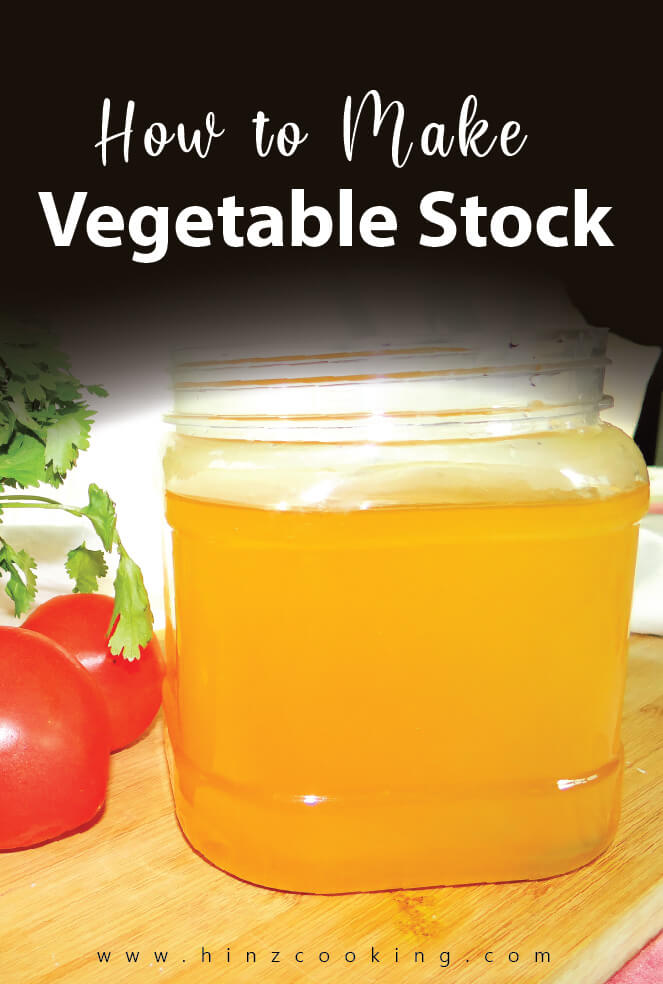 vegetable stock - how to make vegetable stock