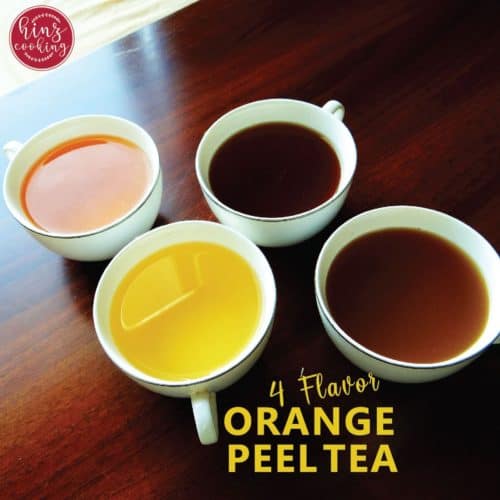 orange peel tea