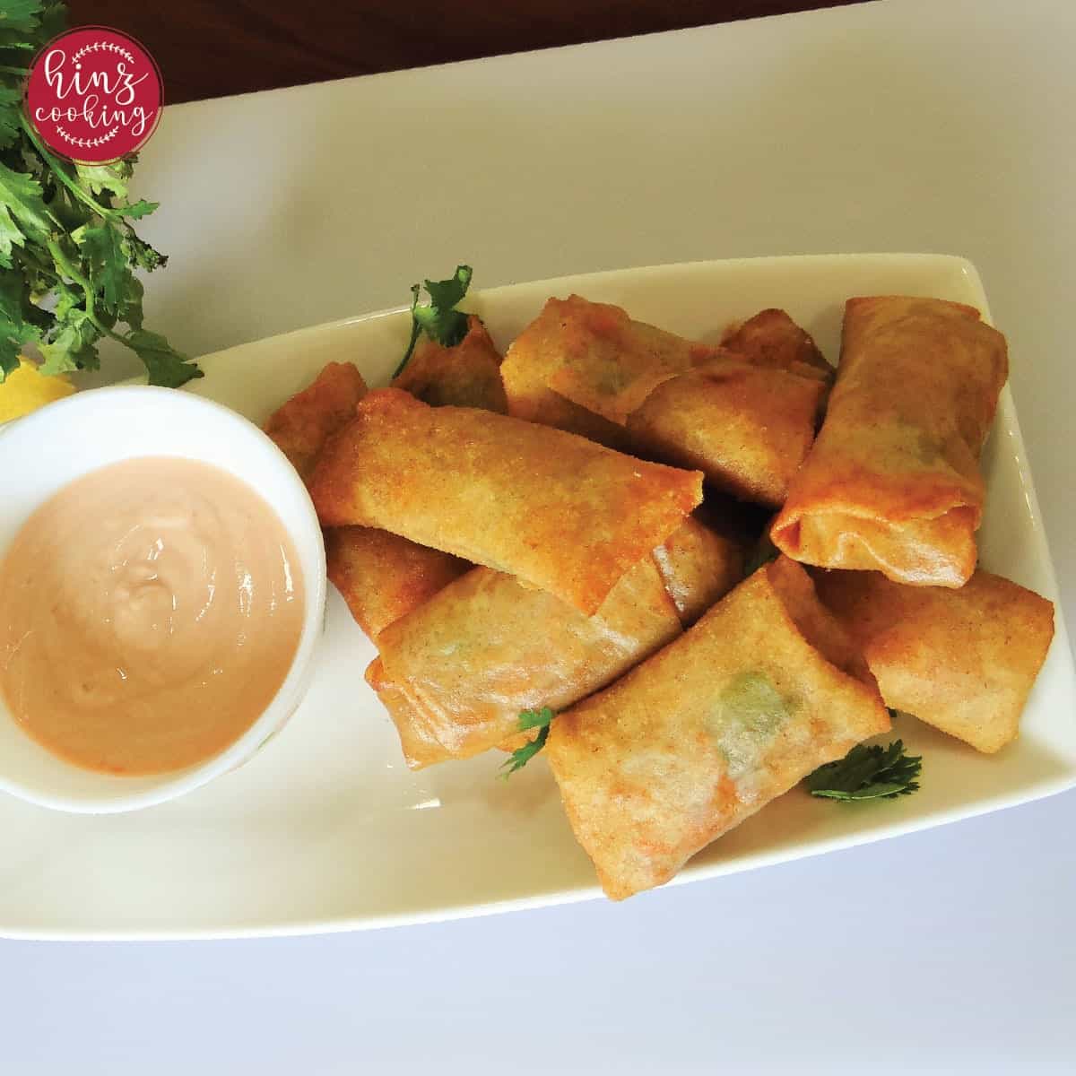 chicken spring rolls