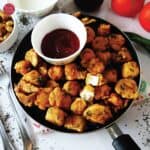 paneer pakora recipe - cottage cheese fritters