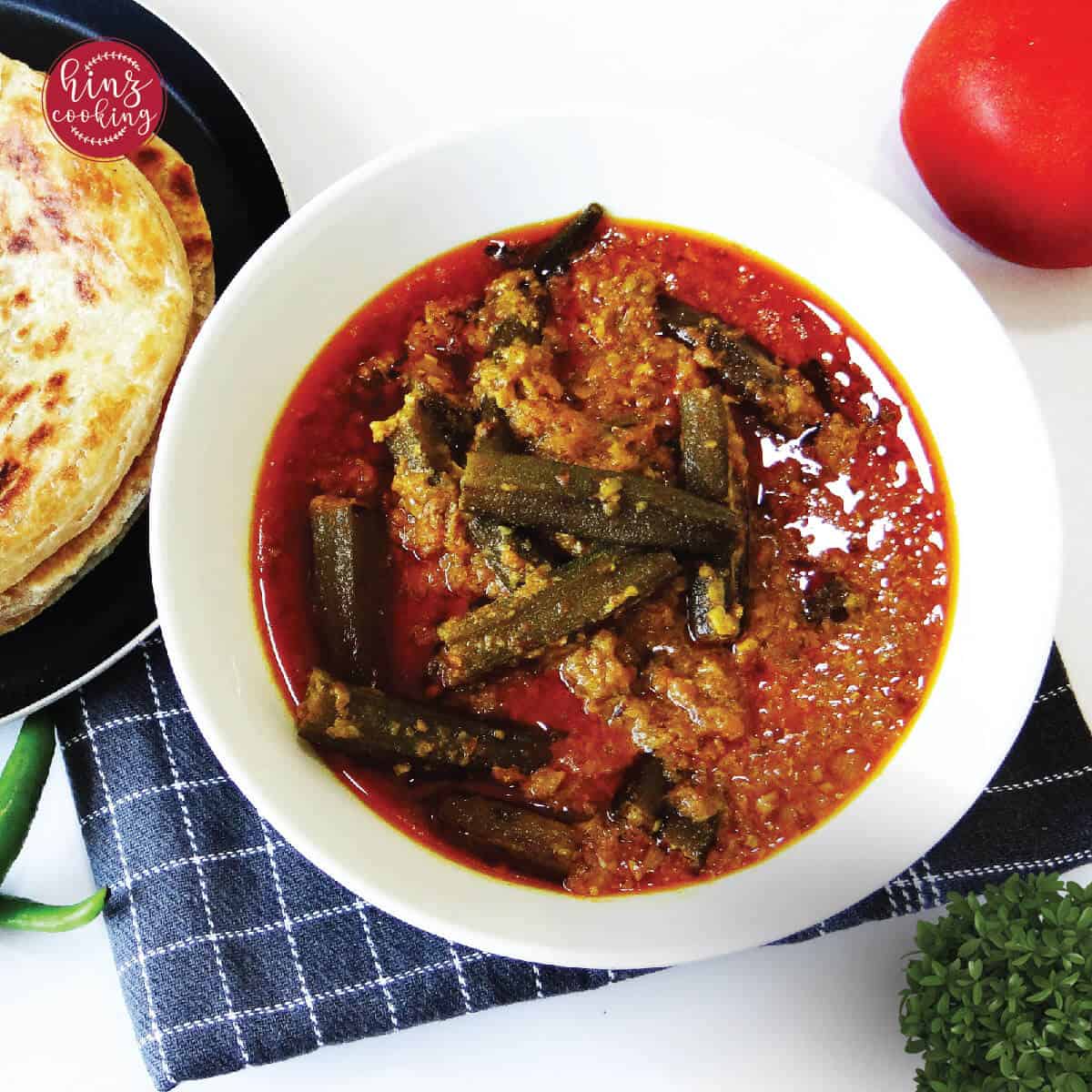 Okra Curry (Bhindi Masala Gravy)