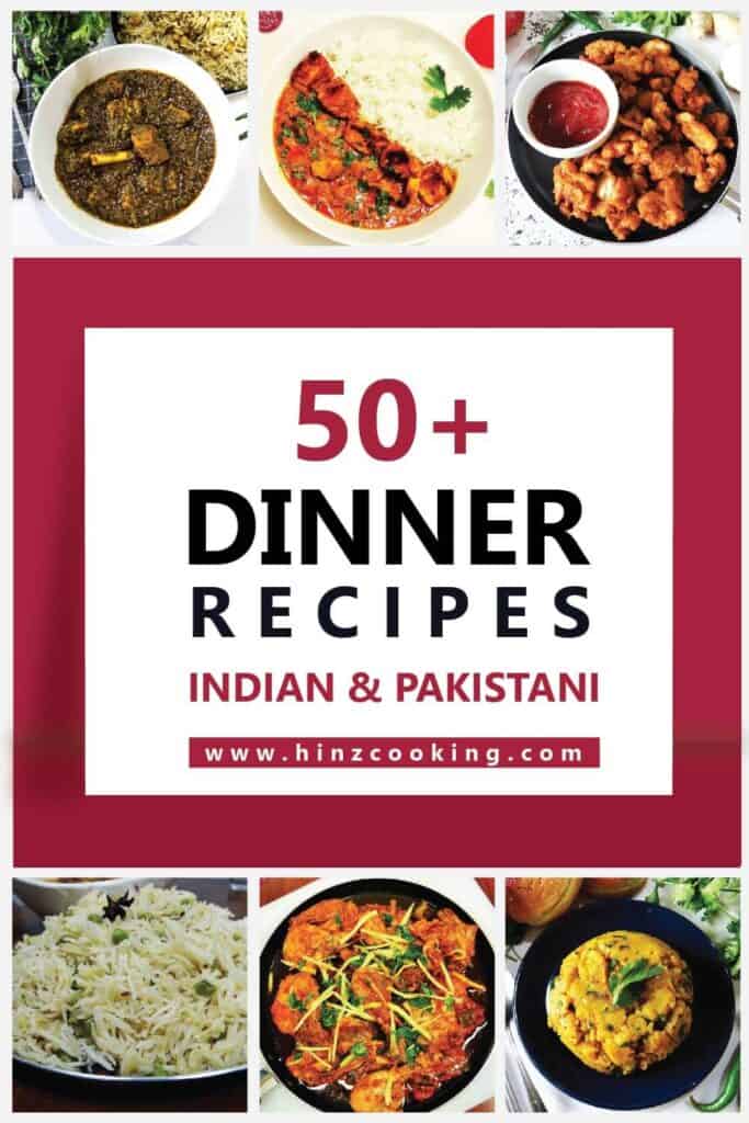 indian dinner recipes