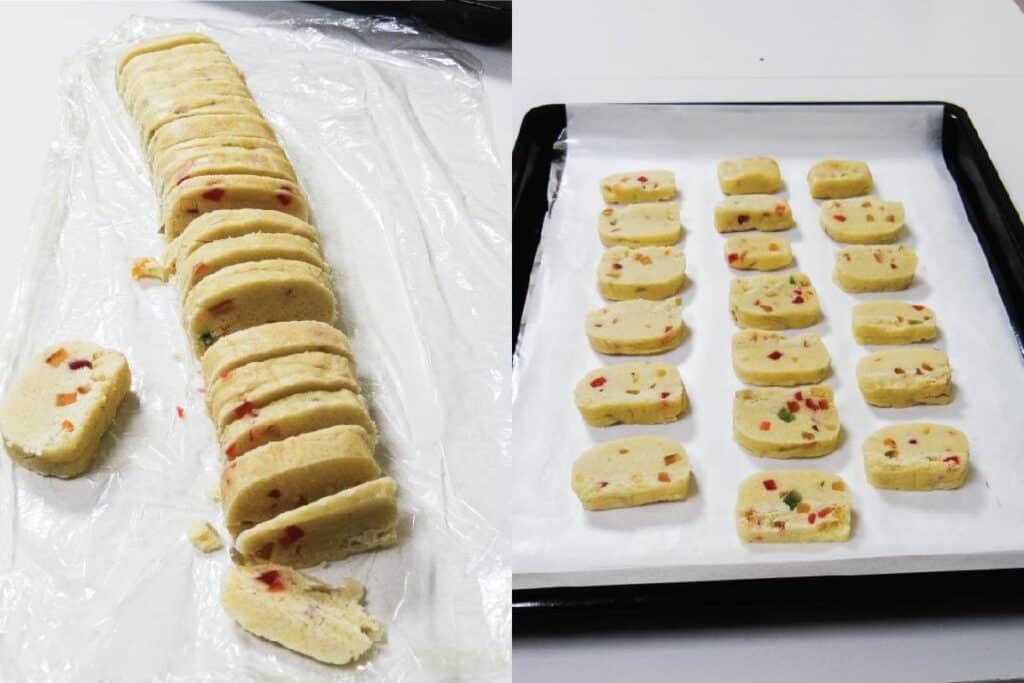 how to make karachi biscuits (step 7 and 8)