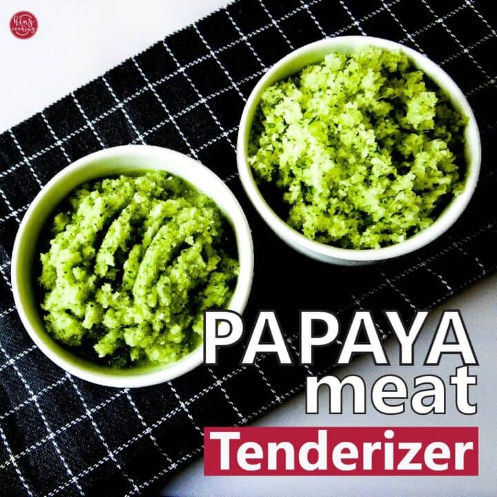 Papaya Meat Tenderizer Raw Papaya Paste
