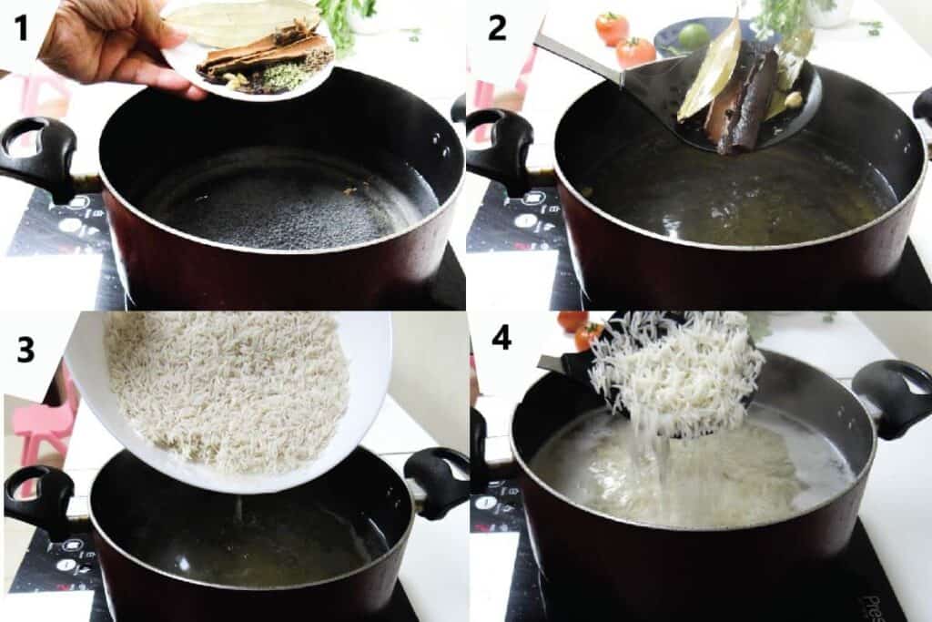 Biryani Rice  (Step 2)