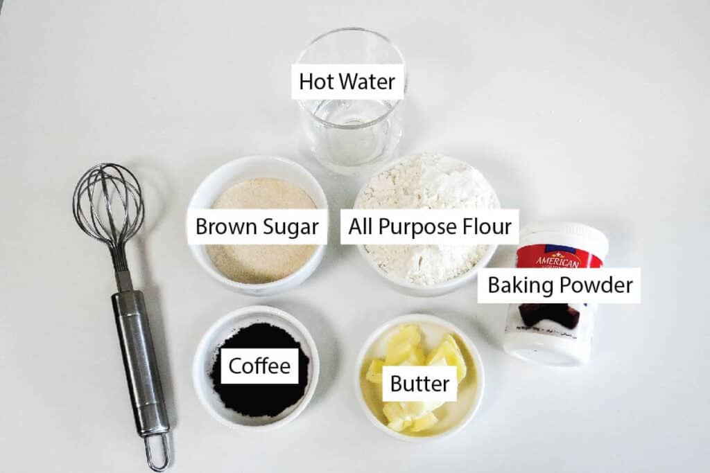 coffee cookies ingredients